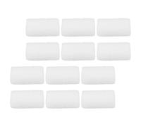 DIYEAH 12pcs Universal Compatibility Pet Water Fountain Sponge Filter Replacement for Cats, White Sponge Material Effective Filtration, Suitable for Cat Drinking Water Fountain