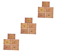 DIYEAH 15 Sets Vintage Letter Writing Kraft Paper Envelopes and Antique Style Paper for Handwriting and Printing Retro Decorative Stationery with Leaf Anchor