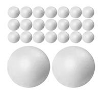 DIYEAH 1500pcs Mini Foam Balls for Crafts 1.5cm Polystyrene Spheres Christmas Paintable Foam Balls DIY Craft Supplies for Holiday Decorations Wreath Fillers