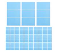 DIYEAH 150pcs Blue Writable Removable Labels Stickers Self-Adhesive Coated Paper Rectangular Name Tags with No Residue and Colour Coding for Storage Boxes or Office Use