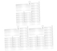 DIYEAH 150pcs Pencil Case Reusable Pencil Bag Portable Stationery Storage Bag for School Supplies Zipper Scratch Resistant for Students