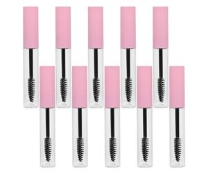 DIYEAH 15pcs 10ml Empty Mascara Tubes for Eyelash Cream Storage, Refillable Plastic Containers with Leak-proof Design, for Daily Use and Business Trip Makeup Tools