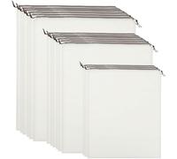 DIYEAH 15pcs Laundry Drawstring Bag Storage Bag Large Capacity Premium Pe Material Easy to Carry Does Not Take up Too Much Space Suitable for Bathrooms and Families