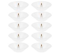 DIYEAH 15pcs Oil Collecting Bowl Plastic Grease Cup Range Hood Oil Collection Grease Container for Kitchen Range Hood Accessories