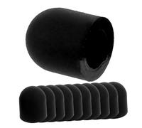 DIYEAH 15pcs Replacement Silicone Stylus Pen Tips for Capacitive Touch Screens Outer Easy to Install for Tablets and Smartphones