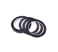 DIYEAH 16pcs Black Self Adhesive Drafting Tape for Whiteboards Durable Marking Grid Lines Craft Art Tape for Surfaces Easy Residue Removal