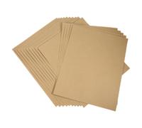 DIYEAH 18pcs Braille Writing Board Paper for Blind People Supplies Compatible with 4line Braille Writing Boards Versatile Use Khaki Paper for Homes and Schools for Back to School Party