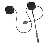 DIYEAH 1Pc Helmet Bt Wireless Earphone with Mic for Motorcycle Riders Durable Sound Quality Earpiece Compatible with All Helmets Essential Communication Gear