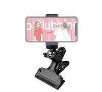 DIYEAH 1Pc Rotating Smartphone Holder Adjustable Phone Stand Clamp for Desk Bed Cabinet for Video Shooting Watching Movies Cooking Portable Non Damaging