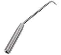 DIYEAH 1Pc Tie Wire Tool with Curved Steel Hook for Metal Wire Twisting and Fence Projects Ergonomic Handle Durable Design for Efficient Construction Tasks