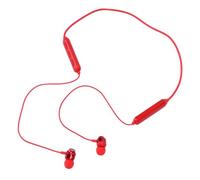 DIYEAH 1Pc Wireless Dual Handle Halter Earphones Magnetic Neckband Earbuds with Hours Playtime Sweatproof Design for Running and Gym Red