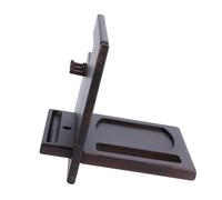 DIYEAH 1Pc Wooden Phone Stand Rack Multi Functional Desktop Storage Organizer for Home Office for Keys Watches Coins Elegant for Bedroom Study Sitting Room and More