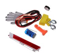 DIYEAH 1set Compact Car Roadside Emergency Tool Kit with Multifunctional Automotive Accessories for Vehicle Safety and Preparedness Includes Essential for Europe Driving and Travel