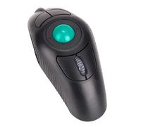 DIYEAH 2.4g Wireless Trackball Mouse Thumb Control Usb Port Connectivity for Laptop and Desktop Use As Mouse Wireless Option
