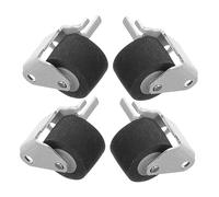 DIYEAH 2 Pairs Cassette Tape Pinch Rollers Replacement for Recorder Maintenance Compact Small Lightweight Bearing Rollers for Audio Video Tape Decks
