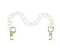 DIYEAH 2 pcs DIY Acrylic Phone Case Chain with Dual Buckles Lightweight Mobile Phone Strap for Stylish Bag Decoration Multipurpose Accessory