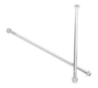 DIYEAH 2 Pcs High Performance M10 Steel Motorcycle Wheel Axle Bolt Kit with Front and Rear Spacer Sleeves, Precise Fit for Off-road Mountain Bikes and Scooters