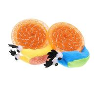 DIYEAH 2 Pcs Interactive Snail Shape Cat Grinding Claw Teaser for Indoor Cats Exercise Stress Relief and Play Random Color