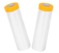 DIYEAH 2 Rolls Winter Window Insulation Film Kit Weatherproofing Window Cover for Cold Weather Meters Pe Shrink Film for Indoor Use Easy Peel Stick Protects from Sunlight and Maintains