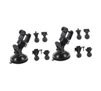 DIYEAH 2 Sets Car Dash Cam Mount Suction Cup Set with Rotating Ball Head Strong Vacuum Suction for Stable Windscreen Mounting Easy Install Mini Holder for Driving Dvr Camera