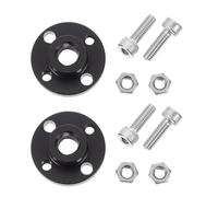 DIYEAH 2 Sets Pom Nut for 3d Printer Accessories Kit Compatible with Stepper Motors Featuring Sturdy Design and High Hardness in Black Colour for Practical 3d Printer Use