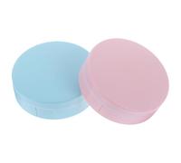 DIYEAH 2 Sets Portable Contacts Holder with Sturdy Plastic and Glass Material, Reusable Contact-Lens Case for Camping and Shopping, Protecting Lens from Damage