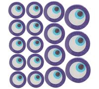 DIYEAH 2 Sheets Evil Eye Nail Stickers Self Adhesive Nail Art Decals for Manicure and Pedicure Fashionable Protective Design Toes Phones and Accessories for Parties and Cosplay