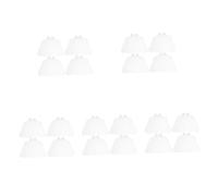 DIYEAH 20 pcs Bench Grinder Eye Shield Transparent Protective Cover Durable Chip Guard for Work Safety Clear Vision Replacement for Bench Grinders
