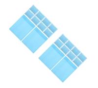 DIYEAH 20 Pcs Disposable Bird Cage Pad Paper Water Absorbing Clean | PE Paper Non Woven Build, Leak Proof Base, Breathable Blue Sheet for Bird PET Homes