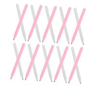 DIYEAH 20 Pcs Lcd Writing Board Stylus Pens for Touchscreen Tablets, Drawing and Doodle Pen Set for Boys and Girls and Adults, White and Light Pink Digital Graffiti Tablet Accessories