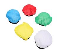 DIYEAH 20 Pcs Photography Flash Light Cloth Lampshades Round Diffuser Covers Soft Light Filters for Standard Flash Units in White Yellow Blue