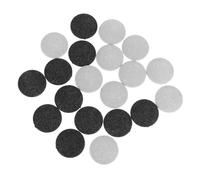DIYEAH 20 Pcs Replacement Sandpaper Discs for Electric Foot File Callus Remover Tool with White and Black Abrasive Pads, Foot Care Accessory Set for Pedicure and Dead Skin Removal