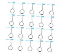 DIYEAH 20 Set Fire Extinguisher Tamper Seals with Iron Locking Cotter Pins and Plastic Tags for Home Office Public Spaces Emergency Use Easy Installation and Secure Safety Maintenance