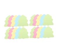 DIYEAH 20 sets Portable Memo Pads Decorative Note Stickers for Office School Home Use Practical Daily Use Note Accessories for To-do Lists and Reminders for Students and Staff