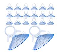 DIYEAH 200pcs 45mm Car Suction Cups with Loops for Windshield Sunshade, Mini Window Suction Pads for Automotive Glass, Mirrors, Kitchen and Bathroom Use