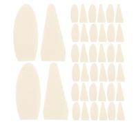 DIYEAH 200pcs Art Sponge Blending Wiper: Only Sponge Heads Replacement - Sketch Eraser Sketch Blending Heads for Artists Craft - Rounded & Tip Blender Wipes