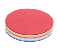 DIYEAH 200Pcs Colored Round Origami Paper Sheets Colors Double-Sided Folding Paper for Teenagers Crafting Scrapbooking Cutting and Handmade Decorations