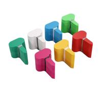 DIYEAH 200pcs Mini T-Type Plant Ground Labels PVC Garden Markers Plant Name Tags for Seedlings Herbs Flowers Vegetables Outdoor Gardening