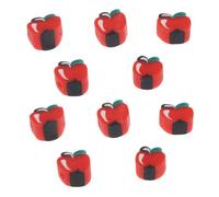 DIYEAH 200Pcs Polymer Clay Loose Beads for Jewelry Making Cute Fruit Slice Charms for DIY Bracelets Necklaces and Earrings for Crafting and Decorative Accessories