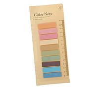 DIYEAH 200pcs Transparent Sticky Page Markers Adhesive Reading Tabs for -Taking and Highlighting Portable Study Tools Vibrant Colors for Use