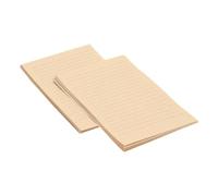DIYEAH 200pcs Vintage Lined Stationery Paper Kraft Writing Sheets for Letters Journals Rustic Aged Look Tear-Resistant Paper for Formal Correspondence and Handcrafts