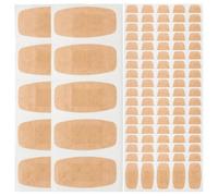 DIYEAH 20pcs Breathable Knuckle Adhesive Bandages with Long Time Adhesion, Flexible Pu and Non-Woven Fabric Material, Joint Specific Design for Wounds and Blisters, for School and Cycling