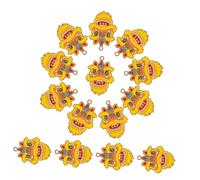 DIYEAH 20pcs Chinese Style Dragon Charms Pendants Unique Zinc Alloy Jewelry Making Accessories for Necklaces Bracelets Keychains Celebrate Cultural Flair