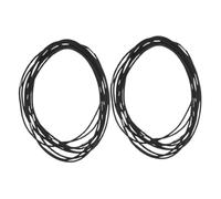 DIYEAH 20pcs Elastic Band Microphone Shockproof Mount Rubber Ring Holder Clamp Clip for Mic Vibration Reduction Stand