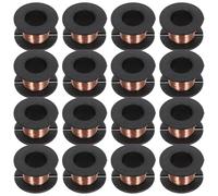 DIYEAH 20pcs Enameled Copper Wire for Precision Soldering and Pcb Repair, High Insulation Safety, Easy Handling, Suitable for Transformer and Motor Winding, Copper and Plastic Material,