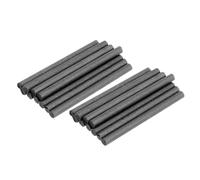 DIYEAH 20pcs Graphite Stick Rods for Physical and Electrochemical Experiments, High Temperature Resistant Graphite Sticks with Versatile Applications for Industries Such as Steel,