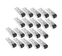 DIYEAH 20pcs Heavy Duty Door Bottom Support Wheels Droop Sliding Door Rollers Quiet Operation Side and Vertical Mount for Home Commercial Use
