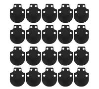 DIYEAH 20pcs Metal Fish Scale, Armor Costume Material, Blanks Renaissance Cosplay Crafting Supplies for Warrior Costume Halloween Cosplay Accessories