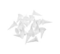 DIYEAH 20pcs Pottery Kiln Support Nails Kiln Posts Nails Mini Pottery Kiln Nails Clay Pottery Kiln Nails Pottery Kiln Moveable Nails Kiln Shelf Cone Support Nails White Aluminum Oxide