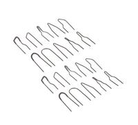 DIYEAH 20pcs Pyrography Pen Tips for Wood Burning and Leather Making Professional Fine Detail Wire Nibs with Multiple Shapes Compatible with Wood Leather Paper for DIY Crafting and